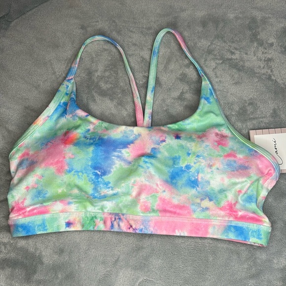 🎯NWT Fleo Cami Sports Bra Cloud Wish Size Large - Picture 3 of 9